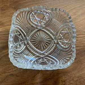 Cut Glass Ashtray